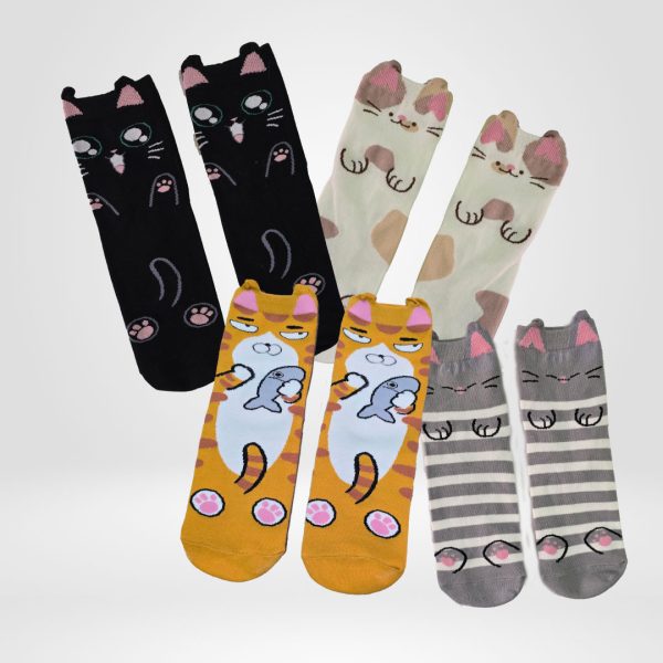 medias de gatos
